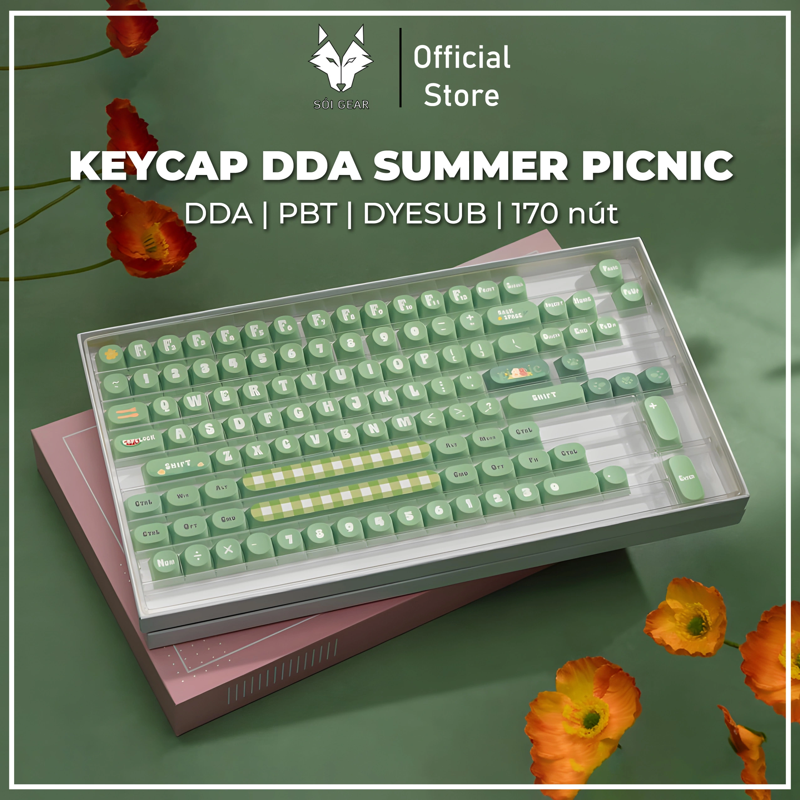 Picnic in Summer Keycaps
